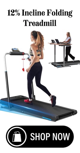 a woman in a sports bra on a treadmill