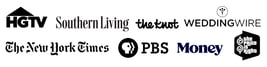Publications Nandy Town of Manor Magic has been featured on: HGTV, Southern Living, The Knot, The New York Times, PBS & more