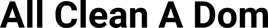 Clean A Dom logo