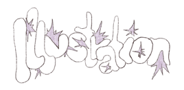 Illustration Handwritten Text Image Header