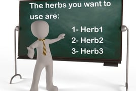 Man talking about herbal remedies