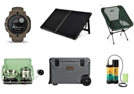 camping accessories garmen tracker solar stoves chairs power heaters