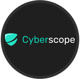 a black and white logo with the word cyber scope