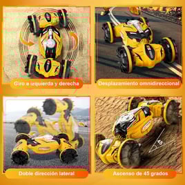 Carro a cotrol remoto hibrido, diferentes habilidades