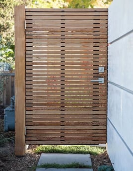 a collection of wooden gated gates with different types of gates