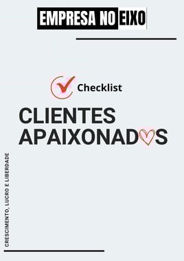 Capa CheckList Clientes Apaixonados