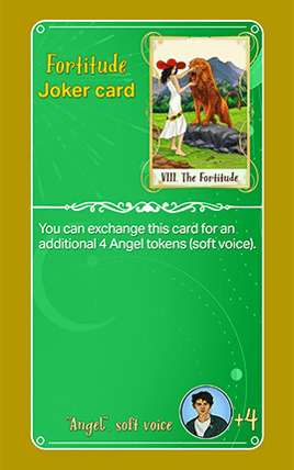 Eden the game of life Fortitude joker card