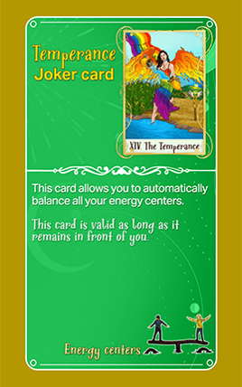 Eden the game of life Temperance joker card