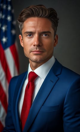 President Thomas Mosher; Official Portrait, 2029