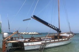 Cutter Falco ormaggiato Cattolica, escursioni Cattolica