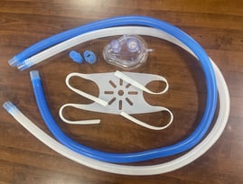 Starvent Health Care CPCP ventilator circuit with double port mask