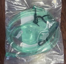 Oxygen Mask with Tubing Kit Starvent Health Care