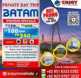 batam tour and bintan tour, cheap tour, barelang bridge, tur murah batam bintan