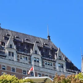 Château Frontenac, toiture.