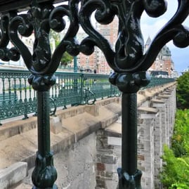 Château Frontenac, terrase Duferin.