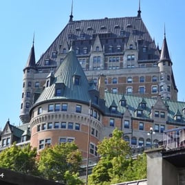 Château Frontenac, détail.