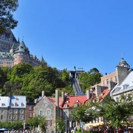 Château Frontenac, funiculaire.