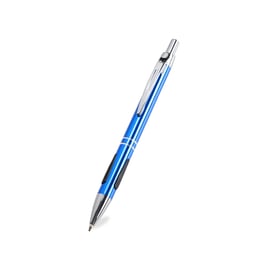 a pen with a blue pen and a pen