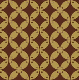 Batik pattern "kawung"