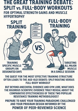 Optimizing Gains: A Scientific Examination of Split and Full-Body Resistance Training