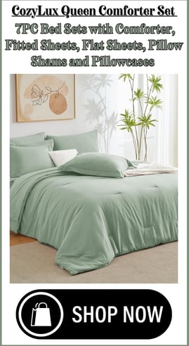 Cozy Lux Sage Green Conforter Set