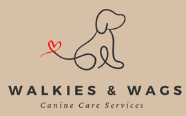 Walkies & Wags Wales Services  logo