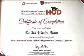 Post Graduation Course by HARVARD MEDICAL SCHOOL