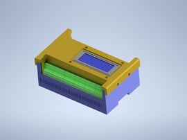 carcasa impresa en 3D