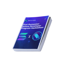 book cover of first romanian solana dev program 3rd cohort report