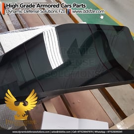 bulletproof windscreen of Armored Toyota Fortuner 2023  B6 Level