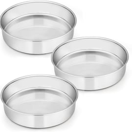 3 cake pans