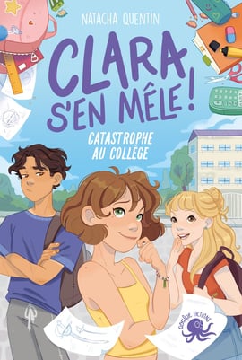 Première de couverture du roman Clara s'en mêle !