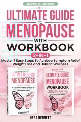 The Ultimate Guide to Menopause with Workbook 2-IN-1, bundle book, menopause symptom, weight loss