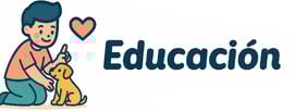 educación cachorros