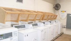 A pristine Lovett Laundry Room