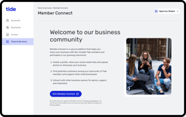 SNDP Design Tide Member Connect