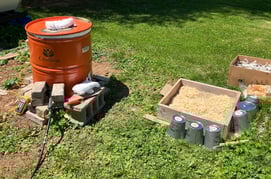 Raku gas kiln