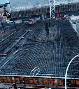 Eisenflechterei baustelle