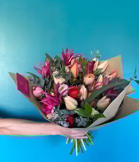 bouquet fleurs fraîches biologiques de saison slowflower floriculture ardeche