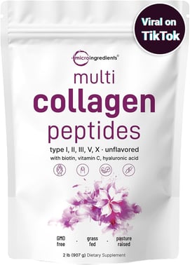 Micro Ingredients Multi Collagen Protein Powder