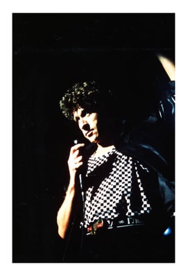 HFT Hubert-Felix Thiefaine en 1988 à L'Élysée Montmartre