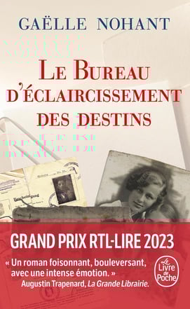 Première de couverture du roman Le bureau d'éclaircissement des destins