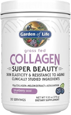 Garden of Life Grass Fed Collagen Super Beauty Powder