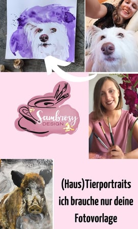 Collage mit Tierportraits
