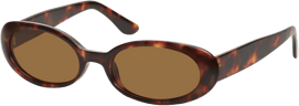 retro small oval sunglasses