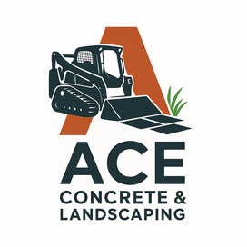ACE concrete and landscaping logo