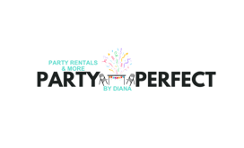 party table and chairs Party Perfect by diana logo