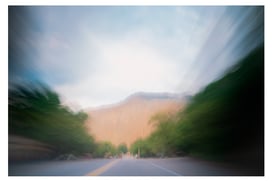 blur image of Cañón del chicamocha