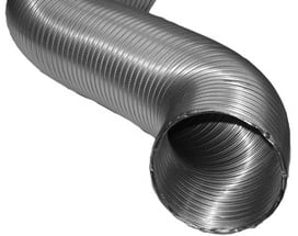 semi rigit flexible alu duct