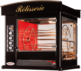 Rôtissoires à balancelles déco